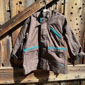 Quechua Kids  Jacket Brown Blue Boys 3